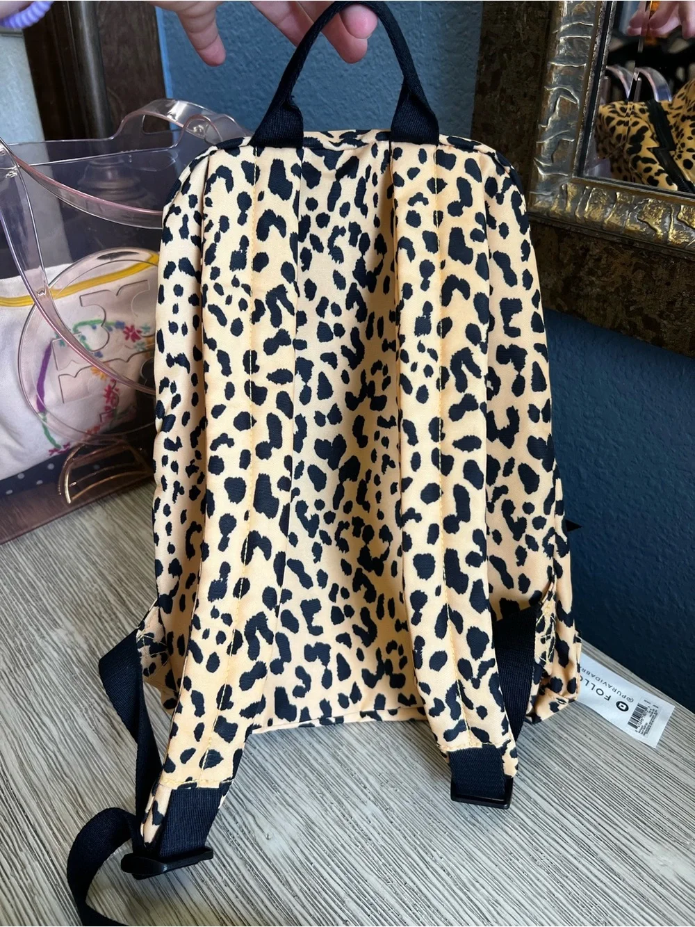 🆕 Pura Vida Leopard Print Backpack